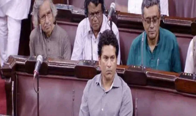 आलोचना के बाद राज्यसभा में नजर आए सचिन तेंदुलकर sachin-tendulkar- India TV Hindi