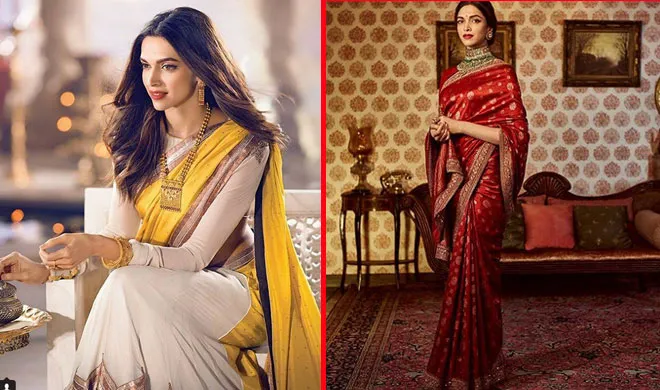 Deepika Padukone जिन्होंने साड़ी को बनाया ट्रेंडी और सेक्सी, आप ये तस्वीरें देखें बिना रह नहीं पाएंगे deepika- India TV Hindi