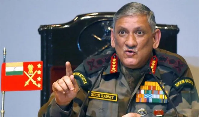 आर्मी चीफ बिपिन रावत का बड़ा बयान, कहा- अभी AFSPA हटाने की कोई जरूरत नहीं है General Bipin Rawat | PTI Photo- India TV Hindi