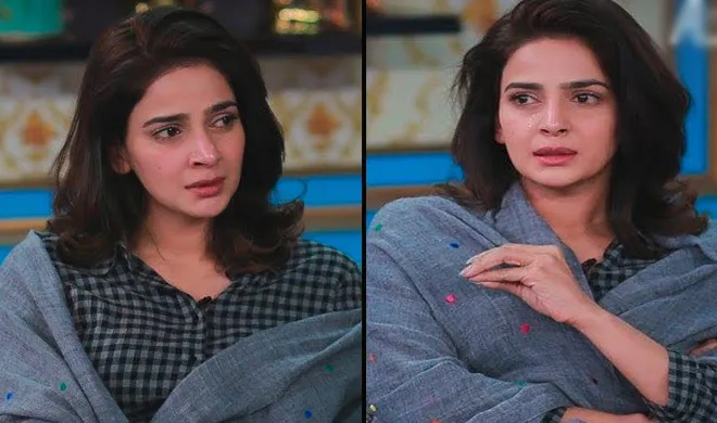 VIDEO: पाकिस्तानी होने पर शर्मिंदा पाक एक्ट्रेस, इंटरव्यू के दौरान फूट-फूटकर रोईं सबा कमर pak actress saba qamar- India TV Hindi