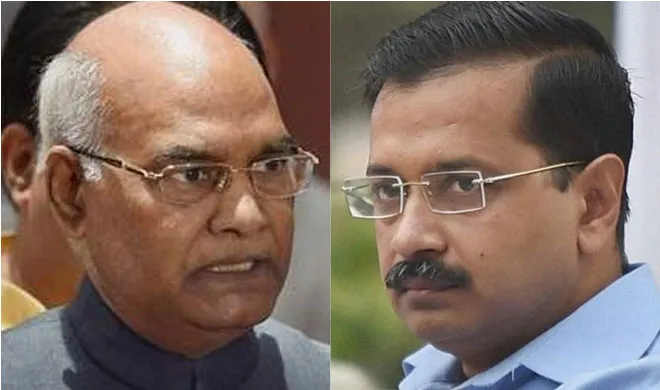 Office of Profit: 'पूरे देश में इनको सिर्फ केजरीवाल ही करप्ट मिला, बाकी सब ईमानदार हैं' Ram Nath Kovind and Arvind Kejriwal | PTI Photos- India TV Hindi