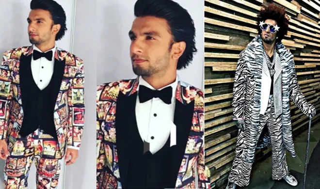63rd Jio Filmfare Awards 2018: Ranveer Singh एक बार फिर से अपनी ड्रेस की वजह से हो गए ट्रोल, पहनने की वजह जान रह जाएंगे हैरान ranveer singh- India TV Hindi