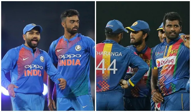 निदाहास ट्रॉफी: भारत ने श्रीलंका को 6 विकेट से हराकर फाइनल की तरफ बढ़ाए कदम भारत और श्रीलंकाई टीम- India TV Hindi