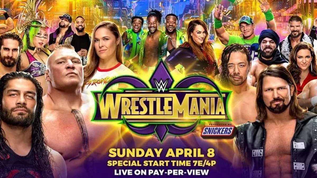wrestlemania 2018: अंडरटेकर ने की वापसी, जिंदर महल ने जीता अमेरिकी ख़िताब, देखें वीडिया <p>wwe wrestlemania 34 </p>- India TV Hindi