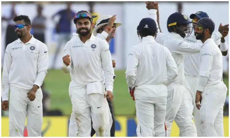 फिक्सिंग के साये में आया भारत-श्रीलंका के बीच खेला गया टेस्ट मैच, ICC ने शुरू की जांच <p>भारतीय टीम</p>- India TV Hindi