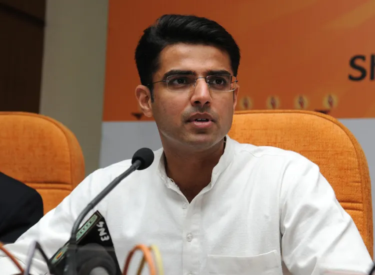 राजस्थान भाजपा अध्यक्ष बनकर कोई बलि का बकरा नहीं बनना चाहता: सचिन पायलट <p>sachin pilot</p>- India TV Hindi