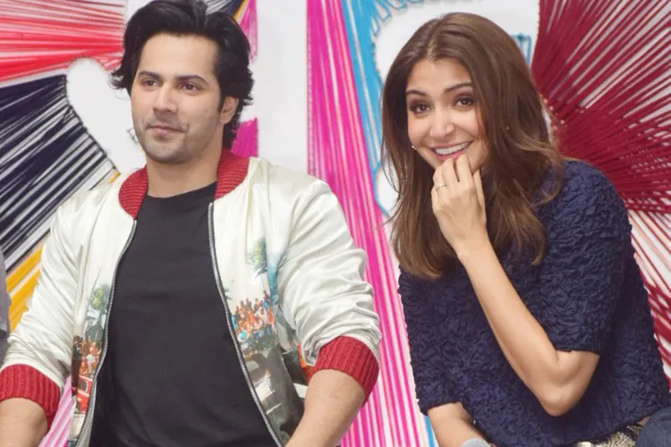 टीम इंडिया संग ग्रुप फोटो पर ट्रोल हुई थीं अनुष्का शर्मा, दिया ये जवाब Varun Dhawan, Anushka Sharma- India TV Hindi