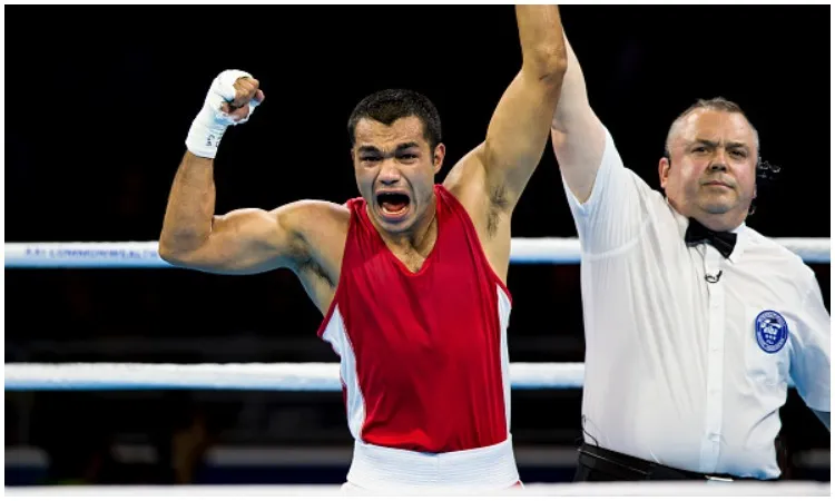 एशियन गेम्स में विकाष कृष्ण के पास इतिहास रचने का मौका <p>विकाष कृष्णा। Photo: Getty...- India TV Hindi