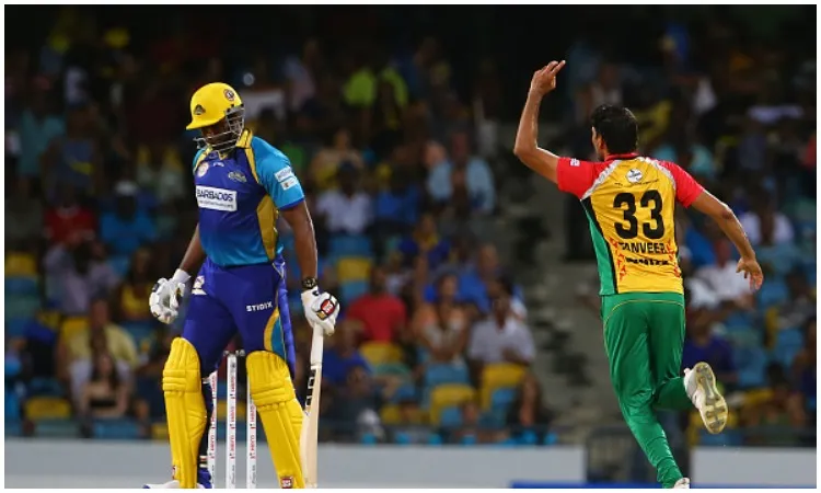 पाकिस्तान के गेंदबाज सोहेल तनवीर ने विकेट लेने के बाद की शर्मनाक हरकत, किया अभद्र इशारा <p>सोहेल तनवीर ने की...- India TV Hindi