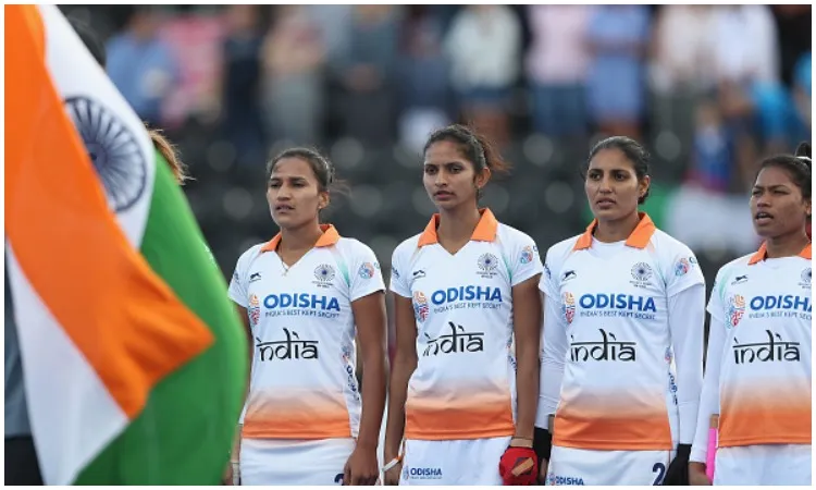 महिला हॉकी विश्व कप: क्वार्टर फाइनल में आयरलैंड से भिड़ेगा भारत <p>महिला हॉकी टीम</p>- India TV Hindi