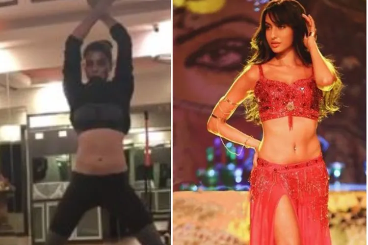 नोरा फतेही के 'दिलबर' गाने पर सुष्मिता सेन ने किया बेली डांस, VIDEO Sushmita Sen, Nora Fatehi - India TV Hindi