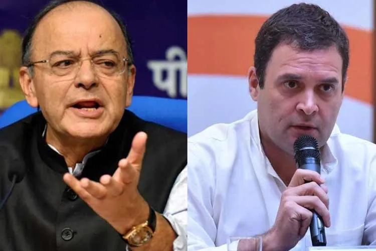 अरुण जेटली ने किया नोटबंदी का पुरजोर बचाव, राहुल ने बताया सोच-समझ कर किया गया एक क्रूर षड्यंत्र 2 years of DeMo: Jaitley staunchly defends move, Rahul Gandhi calls it 'carefully planned criminal f- India TV Hindi