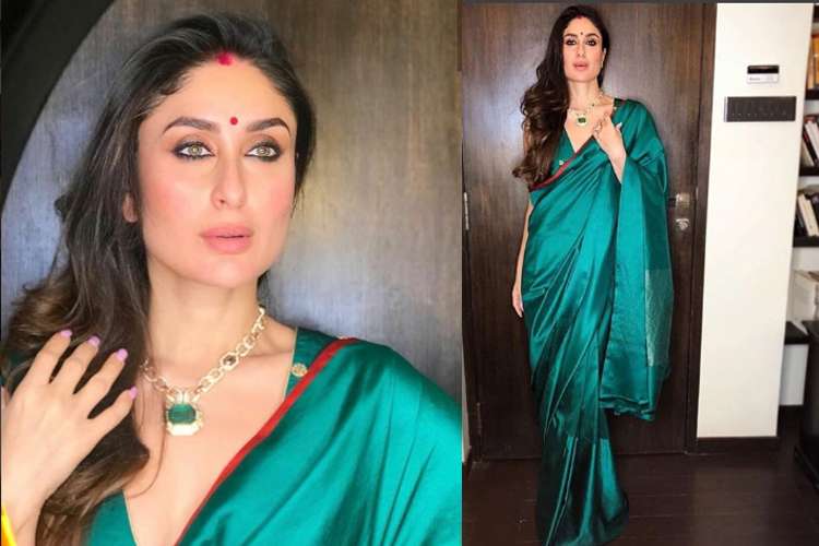 Photos: Kareena Kapoor Khan hosts a Diwali bash, looks ravishing in a green  saree: Photos: ग्रीन साड़ी में करीना का हॉट अवतार, दिवाली पार्टी में लूट ली  महफिल - India TV Hindi
