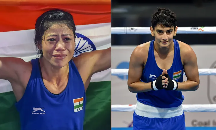 World Boxing Championship: इतिहास रच गईं मैग्नीफिशंट मैरी, सोनिया को रजत से करना पड़ा संतोष इतिहास रच गईं मैग्नीफिशंट मैरी, सोनिया को रजत से करना पड़ा संतोष- India TV Hindi