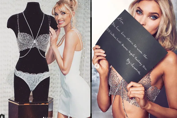 Victorias Secret 2018: जब 7 करोड़ से अधिक कीमत की बिकनी पहनकर मॉडल ने किया रैंप वॉक, जड़े थे 2100 से ज्यादा डायमंड Elsa Hosk- India TV Hindi