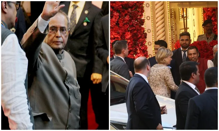 ईशा अंबानी की ग्रैंड वेडिंग में शामिल हुए राष्ट्रपति रामनाथ कोविंद और हिलेरी क्लिंटन <p>ईशा की शादी</p>- India TV Hindi