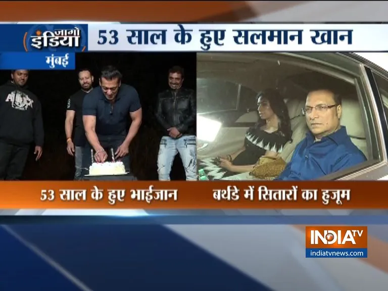 सलमान खान ने पनवेल में मनाया अपना बर्थडे, ये मेहमान हुए शामिल <p>Slman Khan Birthday Celebration</p>- India TV Hindi