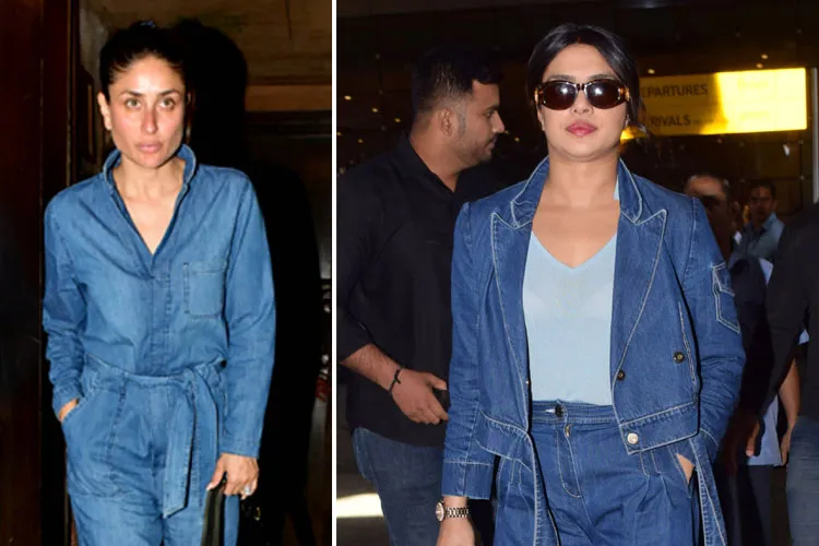 Kareena Kapoor Or Priyanka Chopra: डेनिम लुक में कौन लग रहा है बेस्ट, आप बताएं Kareena kapoor and Priyanka Chopra- India TV Hindi