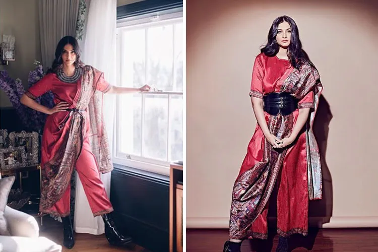 Sonam kapoor or Rhea Kapoor Look: आप बताएं सोनम कपूर और उनकी बहन रिया कपूर अपने ही लेबल की जंपसूट साड़ी में कौन लग रहा है बेस्ट Sonam kapoor or Rhea Kapoor Look- India TV Hindi