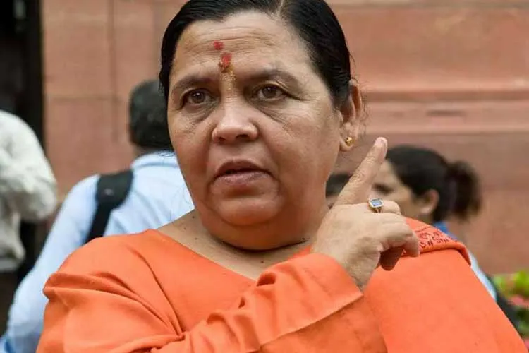 लालकृष्ण आडवाणी का टिकट कटने के बाद आज उमा भारती ने कही यह बात <p>uma bharti</p>- India TV Hindi