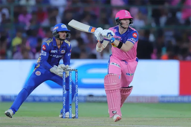 IPL 2019, राजस्थान रॉयल्स बनाम मुंबई इंडियंस Highlights: स्मिथ (59*) और रेयान पराग (43) की शानदार पारी, राजस्थान ने मुंबई इंडियंस को 5 विकेट से हराया लाइव क्रिकेट स्कोर IPL 2019, राजस्थान रॉयल्स बनाम मुंबई इंडियंस RR vs MI Match Score live updates in- India TV Hindi