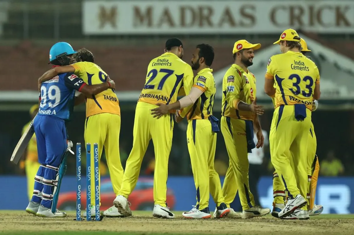 IPL 2019, Match 50: धोनी के धमाल और स्पिनरों के कमाल से चेन्नई की बड़ी जीत, दिल्ली को हराकर फिर टॉप पर CSK IPL 2019, Match 50: धोनी के धमाल और स्पिनरों के कमाल से चेन्नई की बड़ी जीत, दिल्ली को हराकर फिर टॉप - India TV Hindi