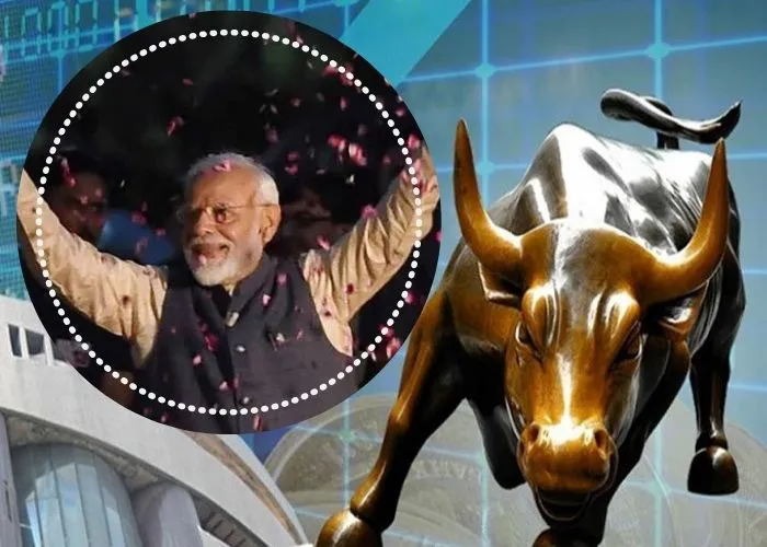 Stock Market Weekly Review: मोदी की जीत पर झूमा शेयर बाजार, सेंसेक्स पहली बार 40 हजार के पार <p>modi effect</p>- India TV Hindi