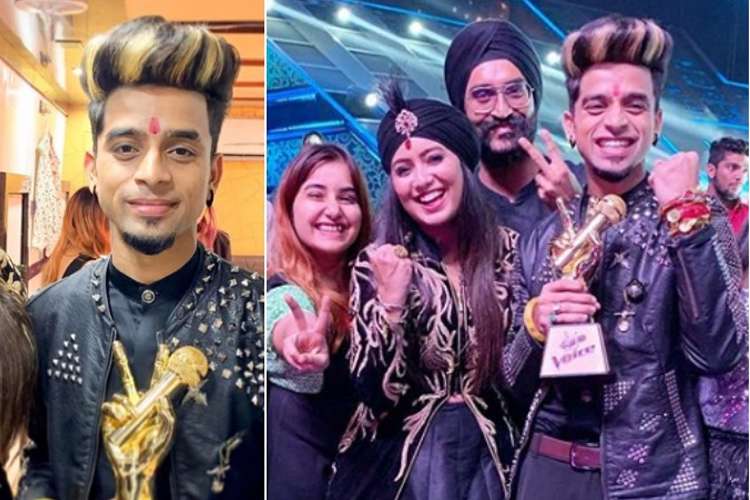 The Voice 2019 Winner Sumit Saini Lifts the Trophy The Voice 2019