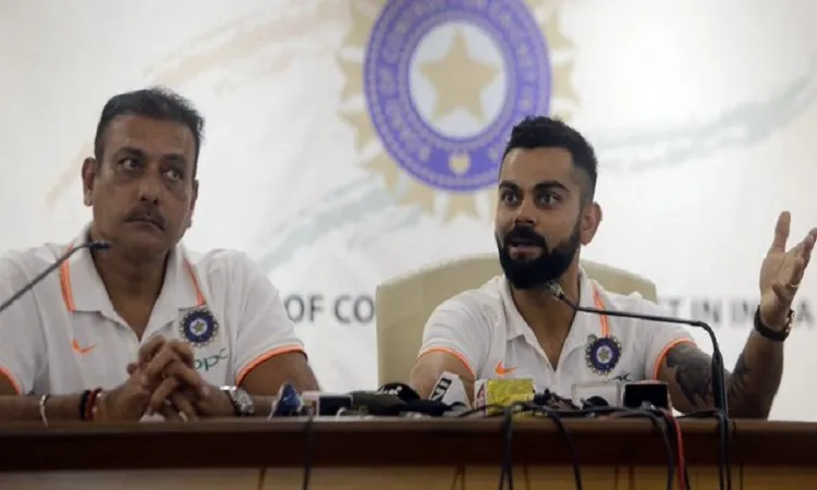 विश्व कप में किसी को भी हल्के में नहीं ले सकते हैं: विराट कोहली <p>विराट कोहली और रवि...- India TV Hindi