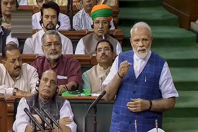 पढ़िए प्रधानमंत्री नरेंद्र मोदी के भाषण की बड़ी बातें, आपातकाल से लेकर तीन तलाक का किया जिक्र pm narendra modi- India TV Hindi