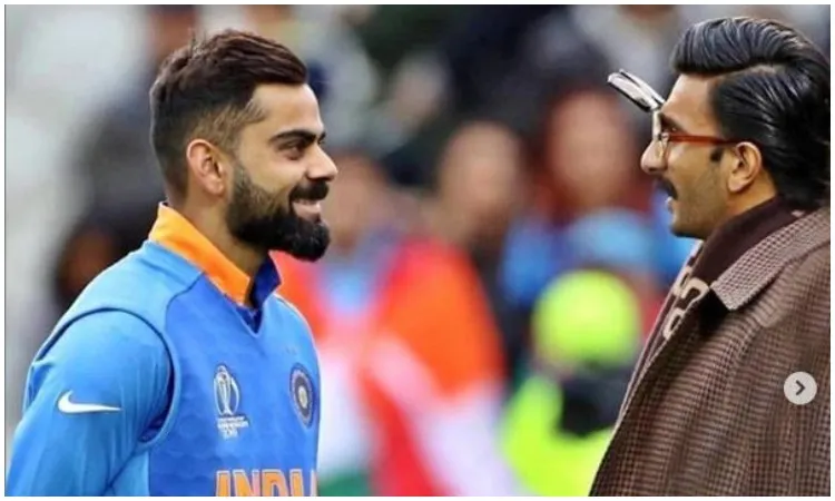 रणवीर सिंह ने विराट कोहली के लिए शेयर किया प्यारा सा पोस्ट Virat Kohli and Ranveer Singh- India TV Hindi