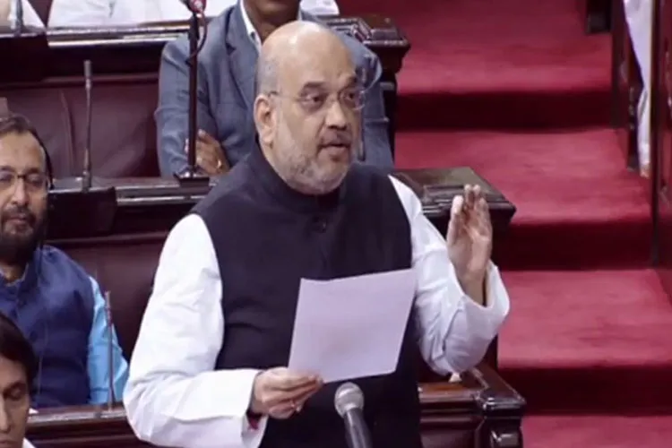 भारत को तोड़ने की बात करने वाले को उसी की भाषा में मिलेगा जवाब: अमित शाह Amit Shah in Rajya Sabha- India TV Hindi