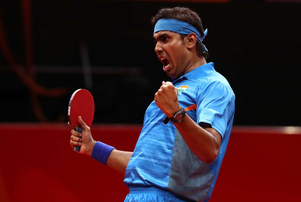 Navik Rathnasinghe India's finest start on the first day in the Commonwealth Table Tennis ...