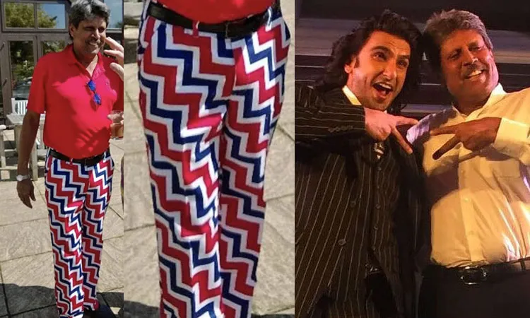 कपिल देव पर दिखा रणवीर सिंह की संगत का असर, यूजर्स बोलें कौन किसकी बायोपिक कर रहा है? <p>Kapil-Ranveer</p>- India TV Hindi