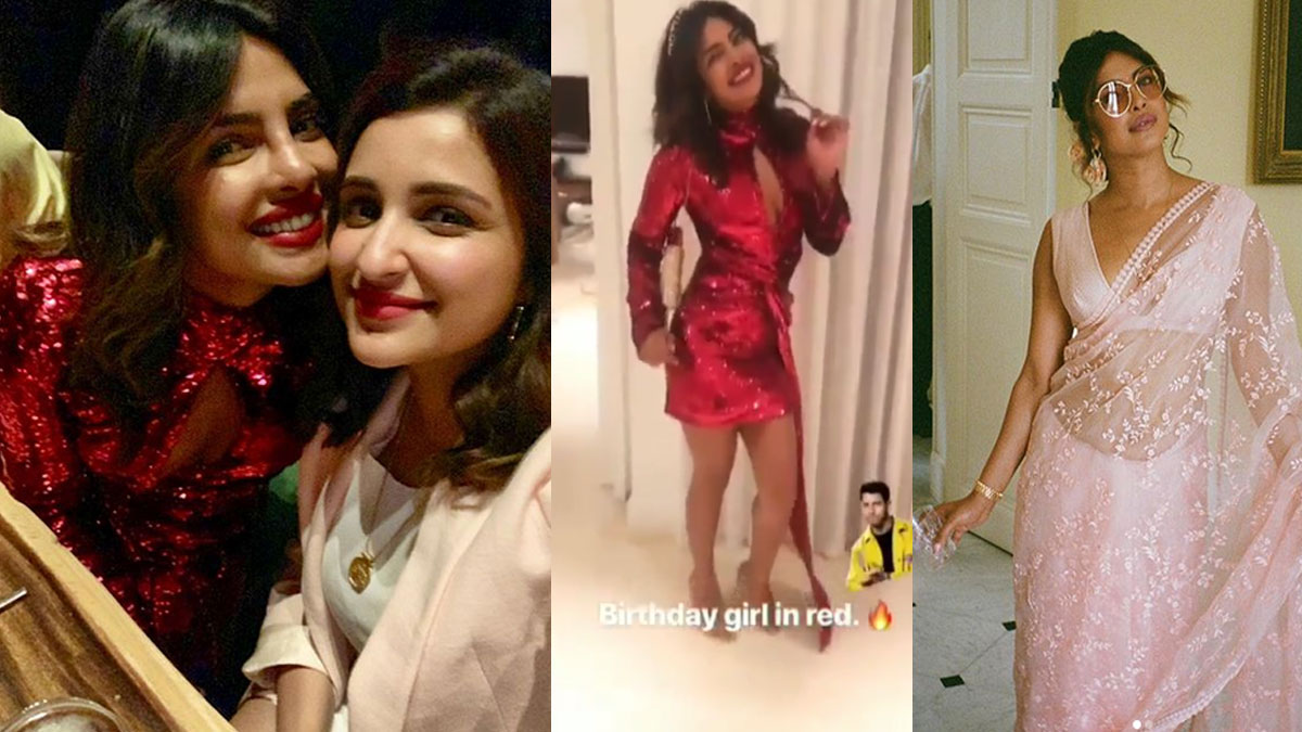 Inside Priyanka Chopras Birthday Party In Miami Courtesy Sister Parineeti Nick Jonas Share Vidoe