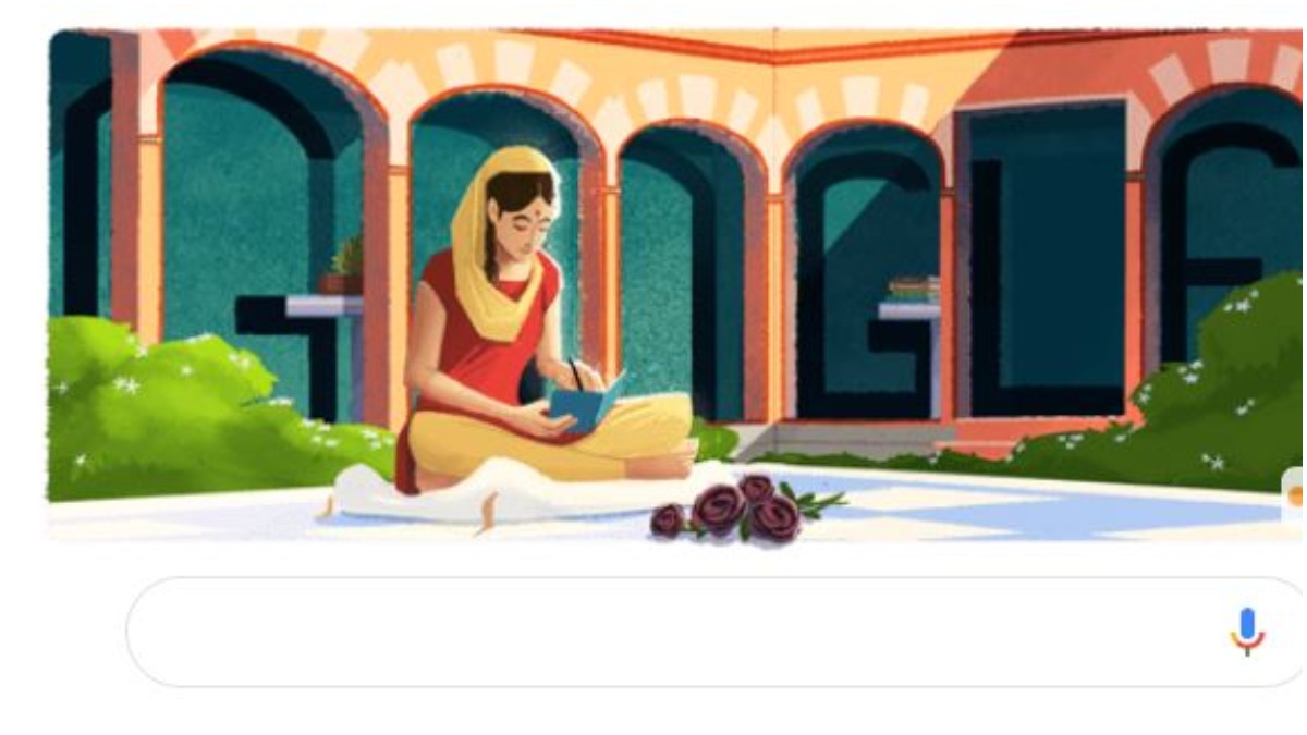 google doodle celebrates amrita pritam 100th birth Anniversary-Amrita ...