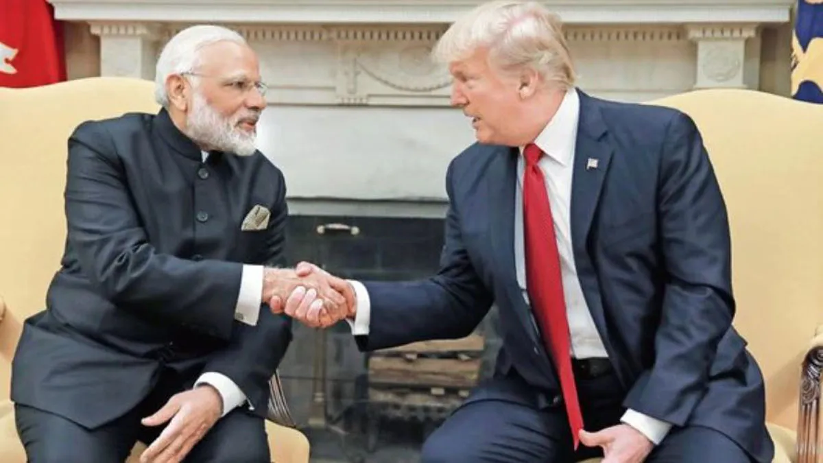 अमेरिका के ह्यूस्टन में ‘हाउडी मोदी’ कार्यक्रम में 22 सितंबर को मोदी के साथ ट्रम्प भी आएंगे नजर <p>'Delighted': PM Modi on Donald Trump joining him at...- India TV Hindi