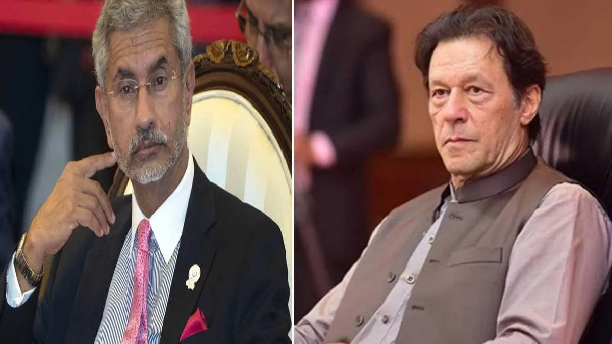 विदेश मंत्री जयशंकर बोले- PAK से नहीं, ‘टेररिस्तान’ से बात करने में समस्या है <p>S Jaishankar and Imran Khan</p>- India TV Hindi