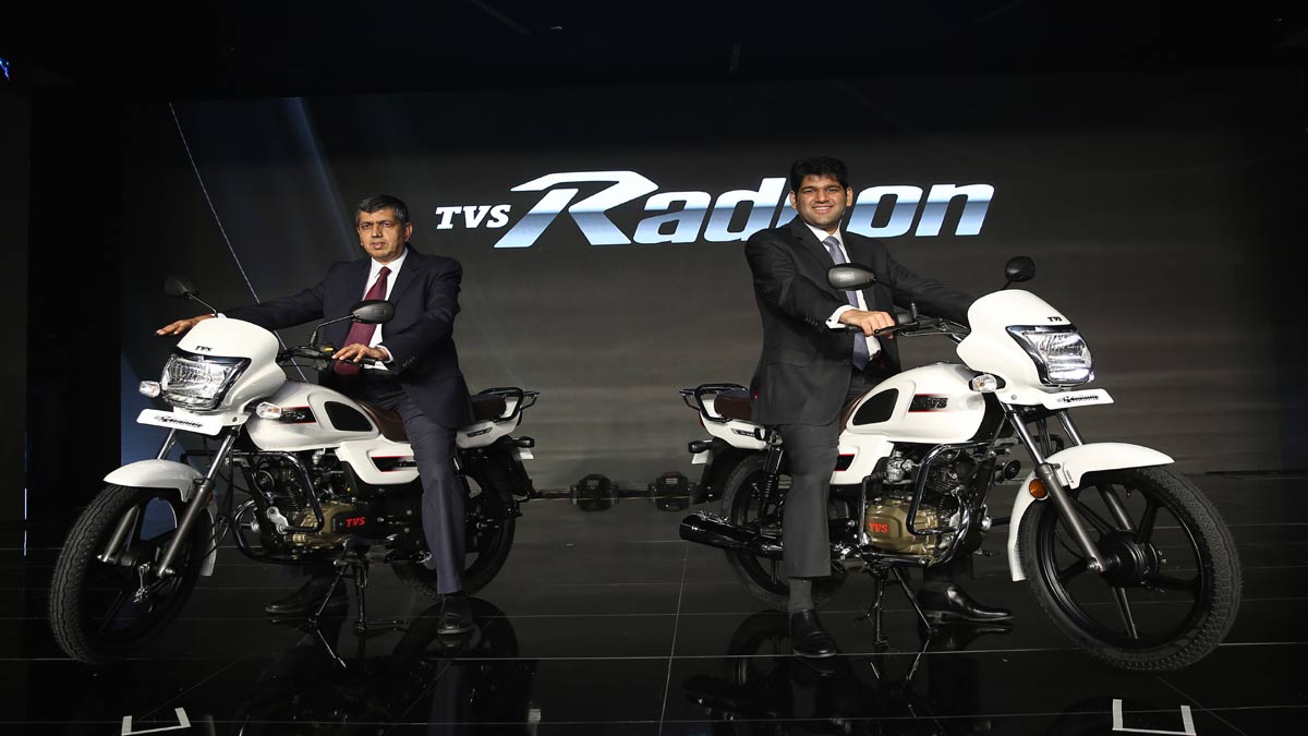 Tvs Motor Launches Tvs Radeon Special Edition Tvs Tvs Radeon