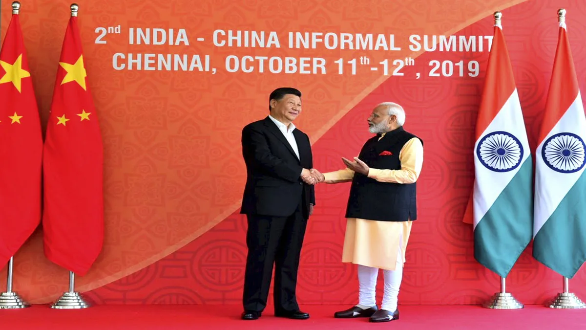 मोदी-शी के बीच इन विषयों पर हुई चर्चा, प्रधानमंत्री ने कहा- ‘चेन्नई संपर्क’ से सहयोग का नया युग शुरू होगा <p>Prime Minister Narendra Modi with Chinese President Xi...- India TV Hindi
