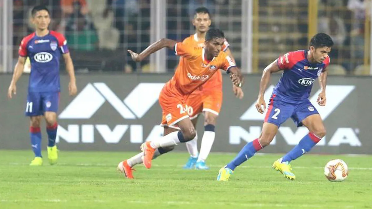 ISL- 6: फेरान कोरोमिनास के पेनाल्टी गोल से गोवा ने बेंगलुरू को 1-1 से बराबरी पर रोका Ferran Corominas- India TV Hindi