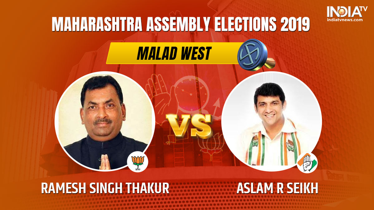 Malad West Assembly Election Results Ramesh Singh Thakur Aslam R Seikh ...