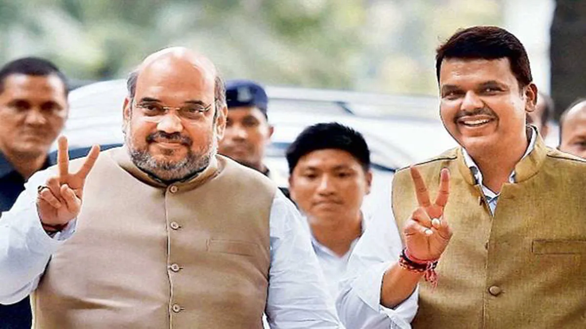 महाराष्ट्र में सरकार बनाने पर खीचतान: शाह-फड़णवीस और सोनिया-पवार की मुलाकात के बाद भी स्थिति स्पष्ट नहीं Amit Shah and Devendra Fadnavis- India TV Hindi