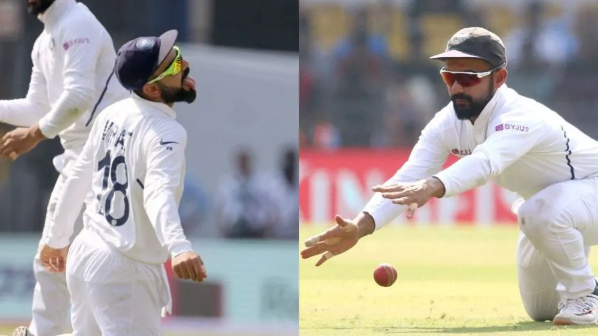Ind vs Ban: पहले दिन टीम इंडिया की ये कमी आई सामने, कोहली-रहाणे ने टपकाए 4 कैच Ajinkya Rahane and Virat Kohli- India TV Hindi