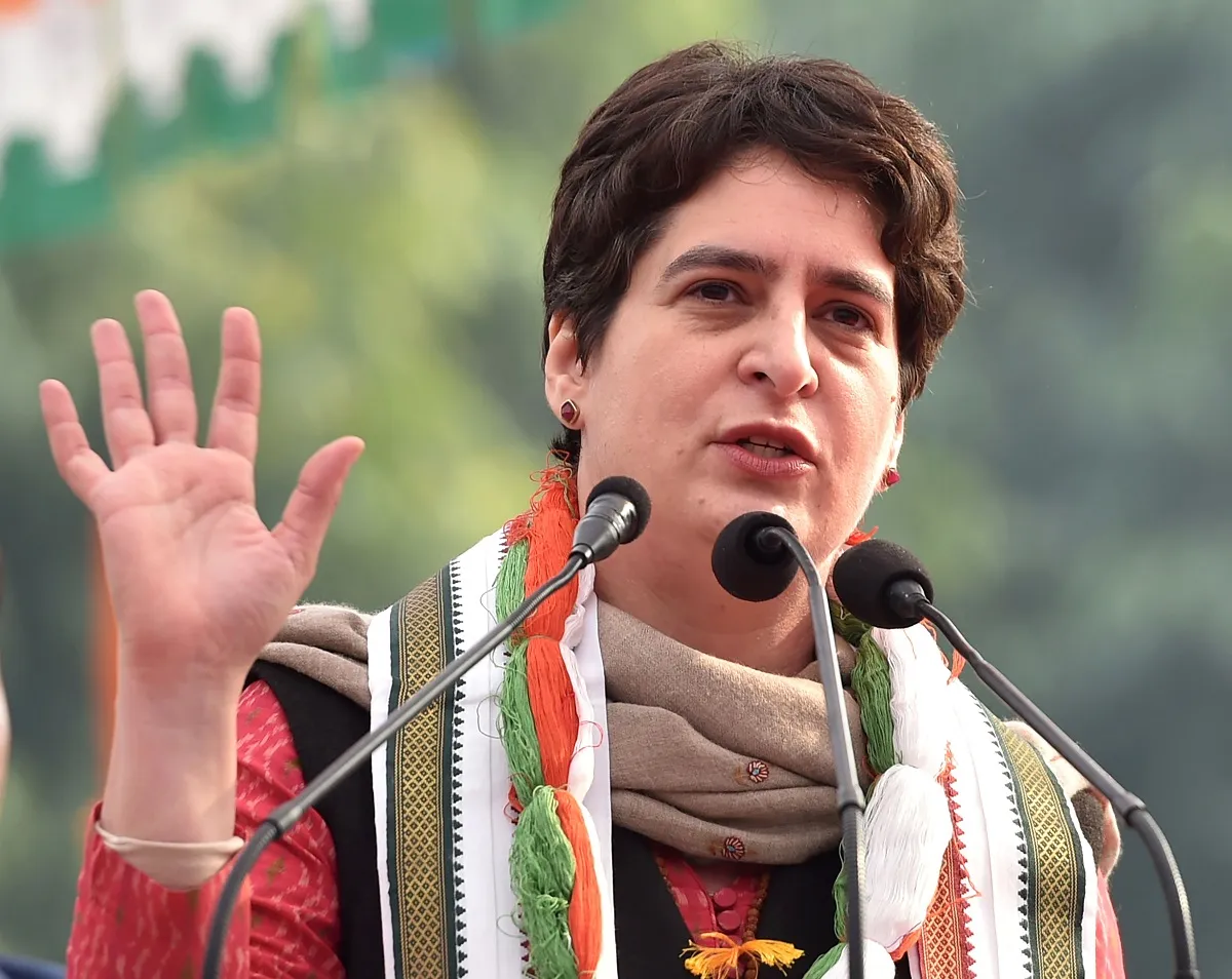 प्रियंका का भाजपा पर हमला: कहा- हम आजादी के वक्त भी ऐसी ही शक्तियों से लड़े थे Priyanka Gandhi- India TV Hindi