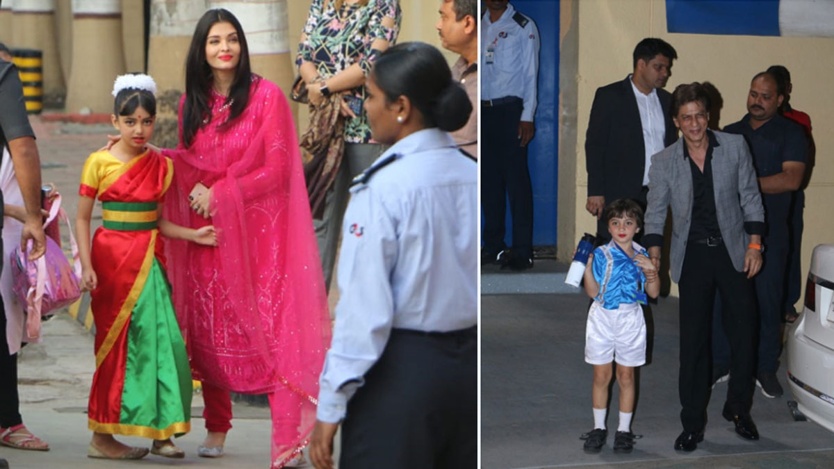 Aishwarya Rai Bachchan, Amitabh-Abhishek Visited Aradhya's SCHOOL FOR ...