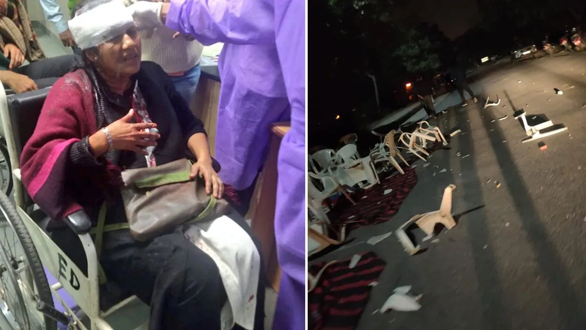 JNU में हुई हिंसा, जमकर चली लाठियां, इस मामले पर जानें किसने क्या कहा? JNU campus violence assault student- India TV Hindi