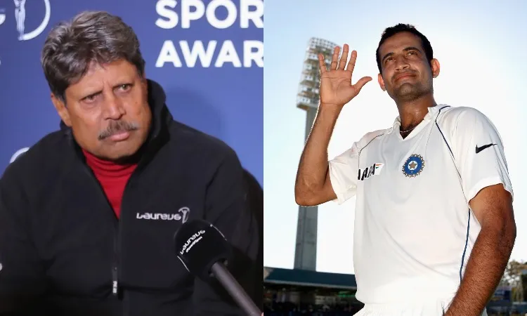 Exclusive | जब पहली बार संन्यास का आया ख्याल तो कपिल देव से की बात - इरफ़ान पठान Kapil Dev and Irfan Pathan- India TV Hindi