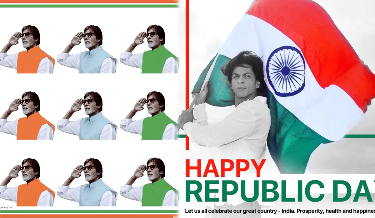 देश ने मनाया 71वां गणतंत्र दिवस, अमिताभ बच्चन से लेकर शाहरुख खान समेत कई बॉलीवुड हस्तियों ने फैंस को दी शुभकामनाएं Republic Day 2020 - India TV Hindi