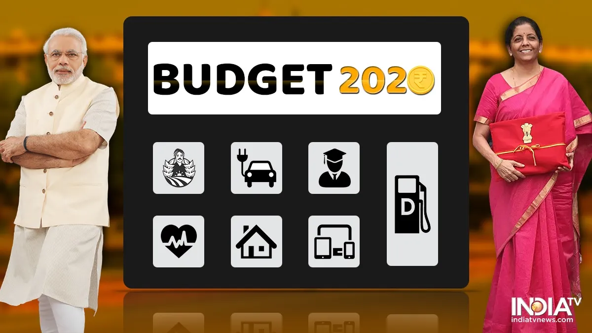 Budget 2020: वित्त मंत्री निर्मला सीतारमण आज पेश करेंगी आम बजट 2020, हर वर्ग लगाए बैठा है उम्मीद Union Budget 2020, Budget 2020, Finance Minister, Nirmala Sitharaman, income tax slab- India TV Hindi